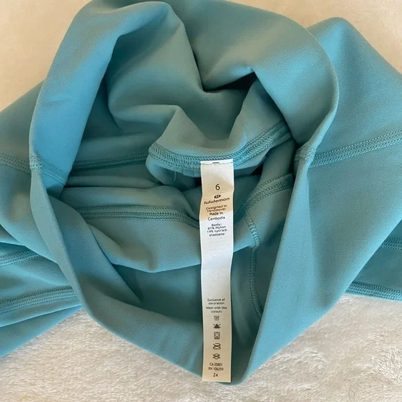 🍋Lululemon Align Tiffany Blue Tidewater Teal💚 - Picture 4 of 6